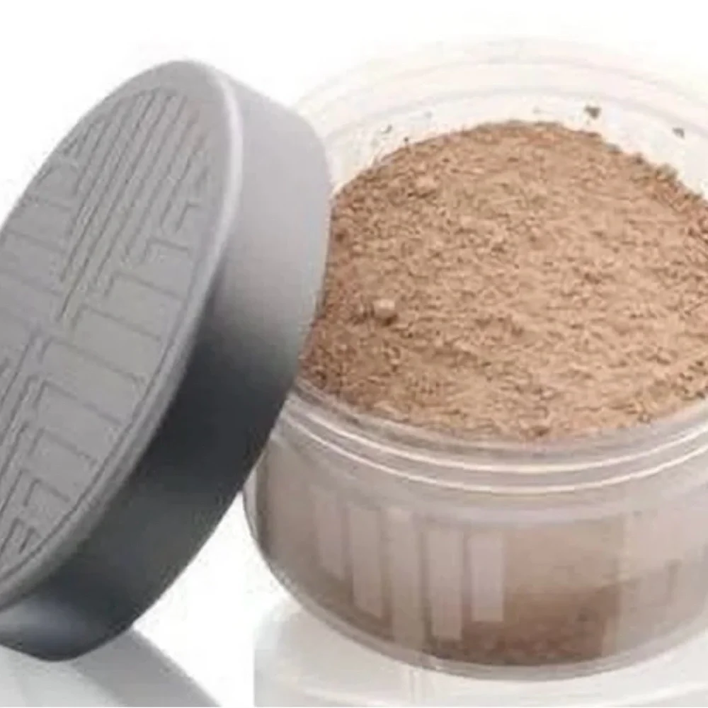 Charles of the Ritz Classic Ivory loose face powder custom blended with/ brush